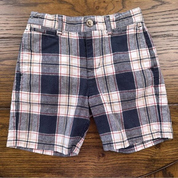 Janie and Jack 18 24 Plaid Shorts Beach Front Summer - Picture 2 of 4